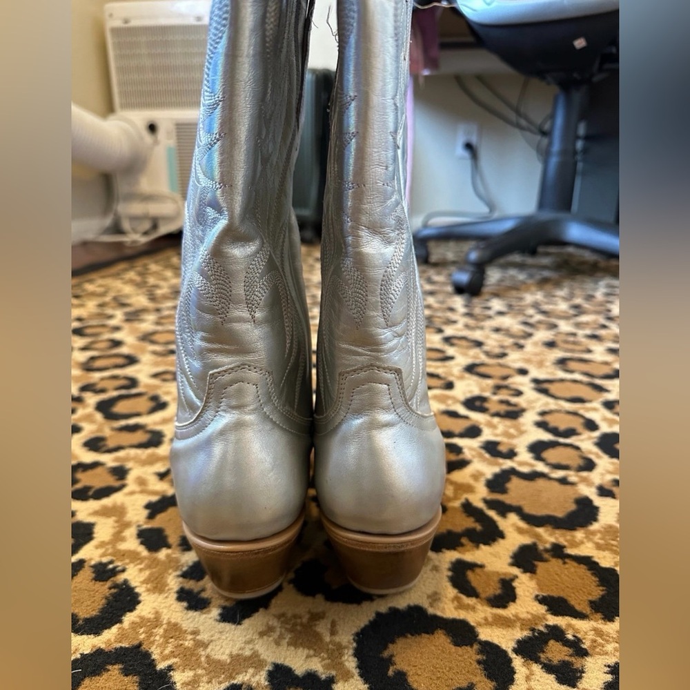 Shyanne Cowboy boots, silver (strobe) - Picture 3 of 5